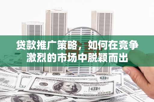 颍州贷款推广策略，如何在竞争激烈的市场中脱颖而出