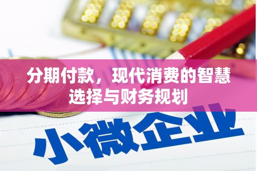 武侯分期付款，现代消费的智慧选择与财务规划