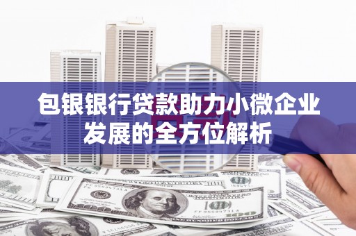 泾川包银银行贷款助力小微企业发展的全方位解析 泾川包银银行贷款助力小微企业发展的全方位解析