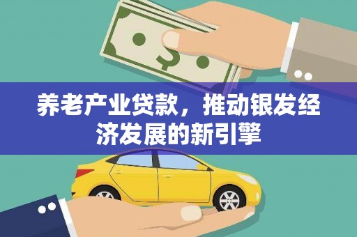 原州养老产业贷款，推动银发经济发展的新引擎