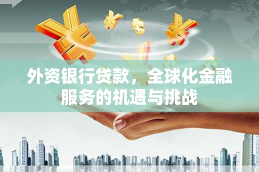 桐庐外资银行贷款，全球化金融服务的机遇与挑战
